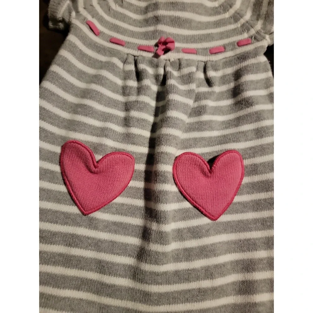 Gymboree panda academy heart sweater dress 18‎ 24 months